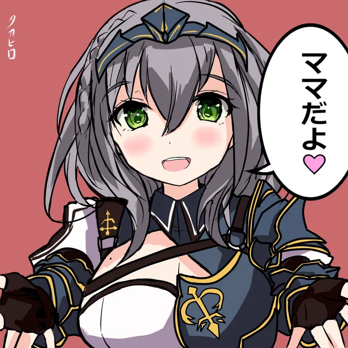 ノエル「ママだよ ♡」
 #ノエラート #白銀ノエル 
