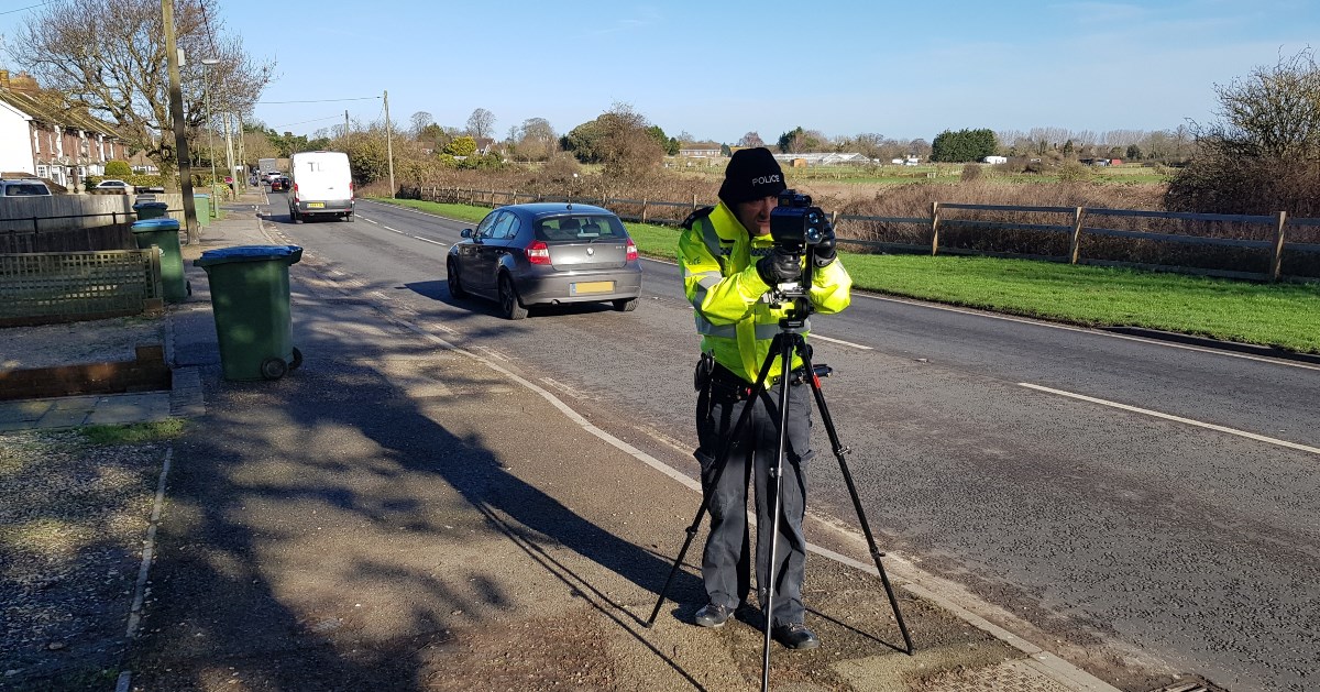 We're continuing to talk about all things #SafeSpeed this week! Today the #SSRP team are out in #Lyminster - It's only 1pm and 8 vehicles have been caught driving over 40mph in a 30mph limit! #CH376 on hand to give out some much needed driving advice. #ArriveAlive