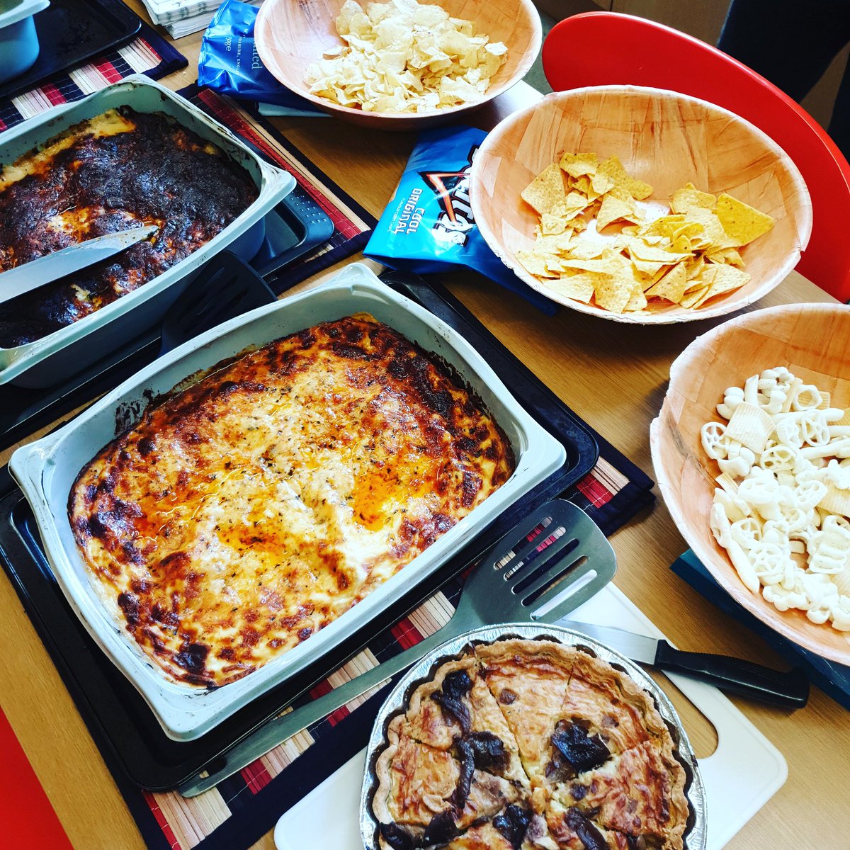 RoeChaplaincy's tweet photo. Happy Fun at Work Day 2020!
Lots of food at our Welcome back Community Lunch on now in The Base 12.30-2pm!!
Free for all students &amp; staff!

@RoehamptonUni @Roe_Southlands @DigbyCollege @RoeSupport @RoehamptonSU @VC_Roehampton @UR_Library @sportroehampton @RoeRightNow #URTimeout https://t.co/4LboTuEjGE