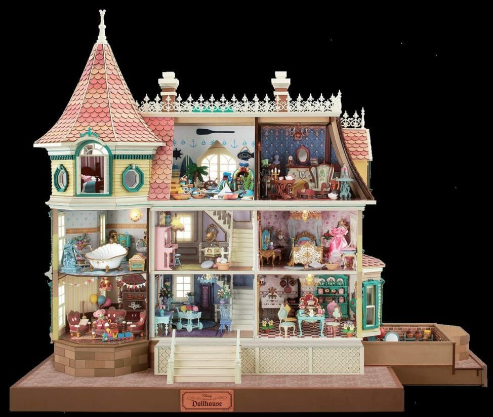 Dtimes アシェット 週刊 ディズニー ドールハウス 9部屋 地下室の大きなドールハウスが800mｍ 750mｍ 430mｍのスケールで実現 2月12日より創刊 先行予約受付スタート 詳細 T Co Tkkxpiqp4t