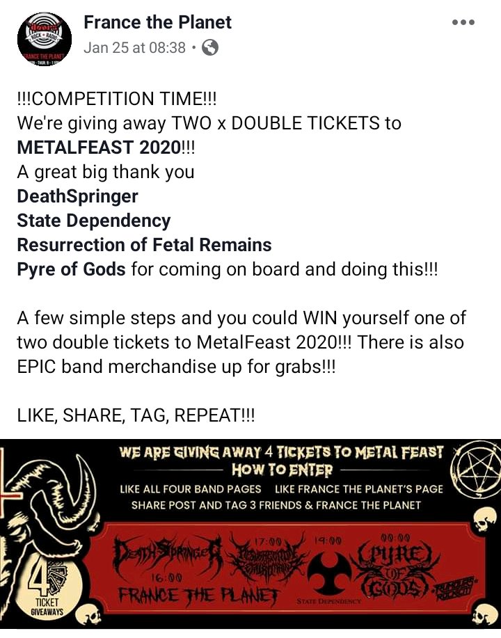 Don't forget to enter the competition below 👇

Only a couple more days to go 🤘