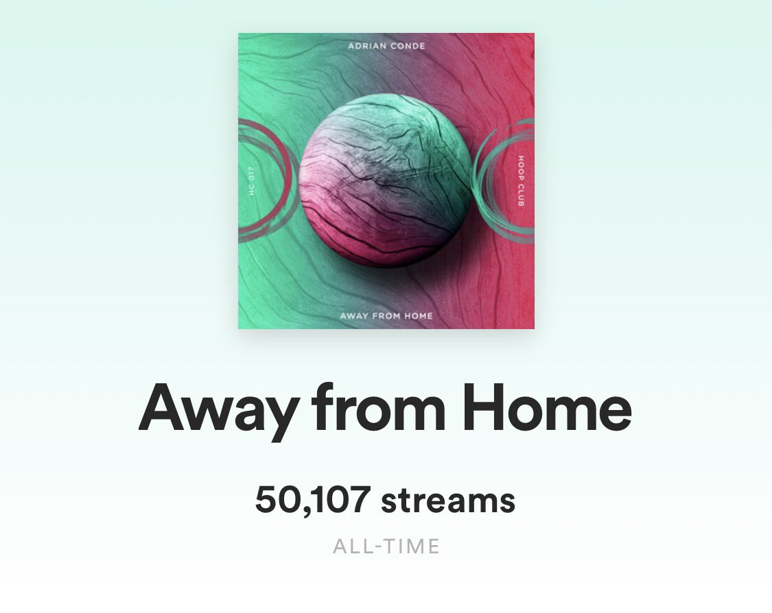 50K streamssss on Spotify, thank you everyone for listening 🙏🏼❤️