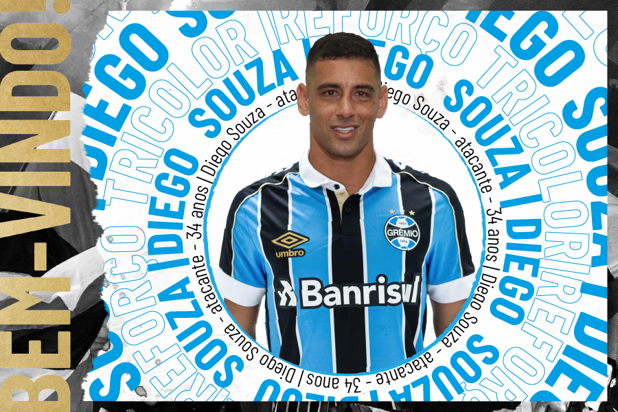Gremio's tweet photo. De volta para casa, o atacante Diego Souza é o novo #ReforçoTricolor!
Bem-vindo de volta, Diego! 🏠🔙🇪🇪

👉 Saiba mais sobre o atleta: https://t.co/C3WNkSth90 https://t.co/mmf3qY8HM9