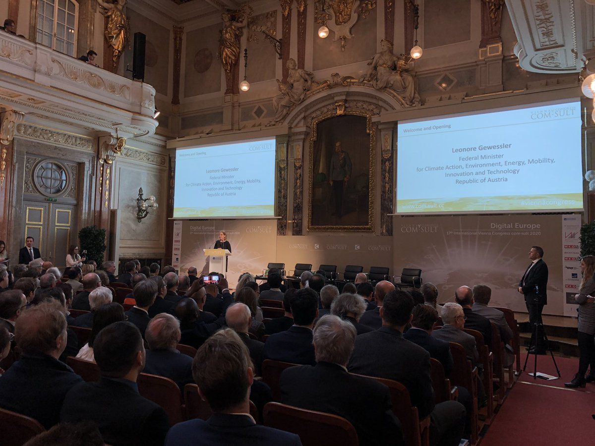 BerndDatler's tweet photo. Later that afternoon I will have the pleasure of talking about the view of @ASFINAG on the change of infrastructure through digitalization at the #viennacongress . So far it has  been an outstanding event with interesting people and topics! https://t.co/Nwic1a9FYV