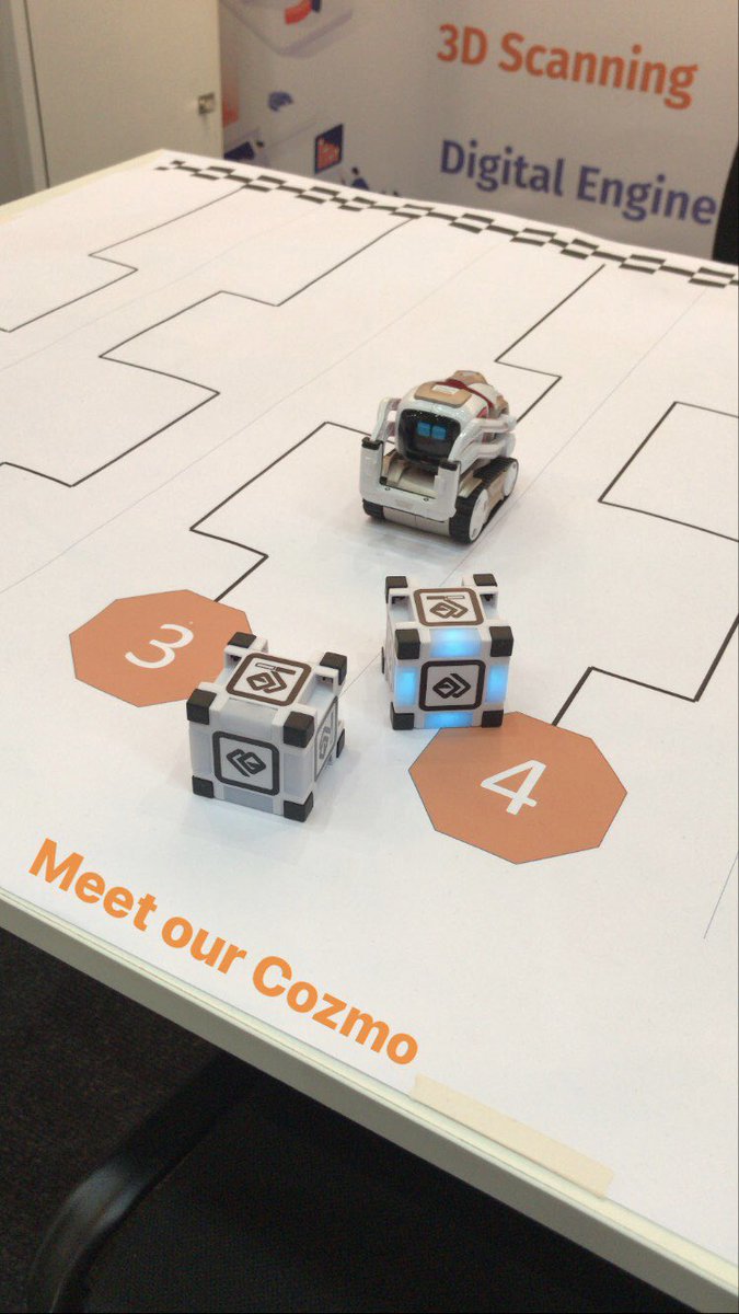 Meet our Cozmo @learntec_news 2020 #digitallearning #upskilling #reskilling #learntec #digitaltransformation