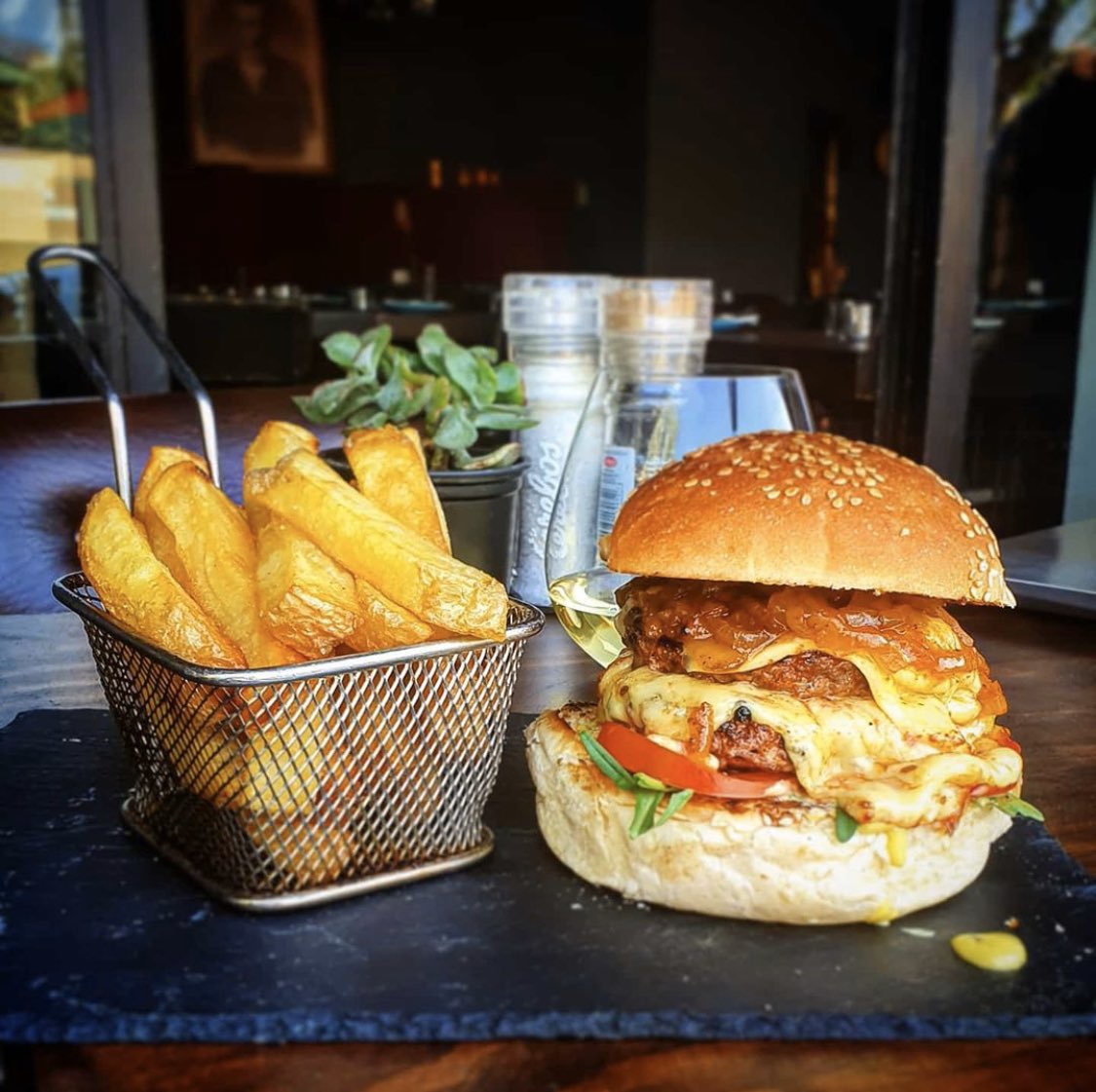 When the picture says it all! The Douglas + Hale burger is a thing of beauty. 
Photo by @joburgeats.