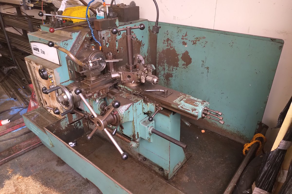 HellbentLtd's tweet photo. We are having a clear out! #Capstan 2DB lathe for sale #engineering #machinery Check out our eBay listing here https://t.co/vYV4M9gsqV https://t.co/OXfxmMU0YS