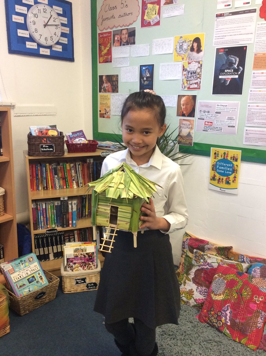 EvelynPrimary's tweet photo. DT shelter completed as an independent home project by this fantastic year 5 pupil! Taking inspiration from the outdoor environment. What a brilliant final product @stephodonnellDT @james_furzer https://t.co/qB2RXJldoq