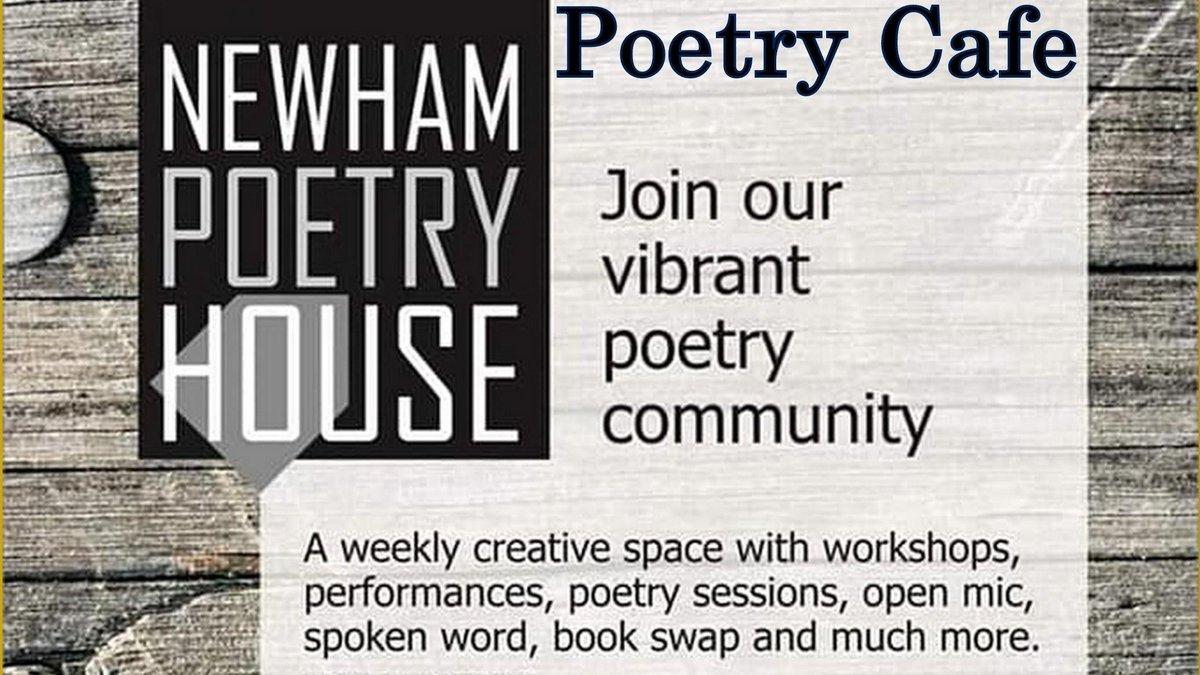 NewhamPoetryGrp's tweet photo. #poetryhouse is back! thanks to #CitizensAssembly and #TateLyleSugars Saturday 1st of Feb opens from 11.00 #bookswap #poetrycommunity #bookslaunch and more https://t.co/rMmMlghiWk