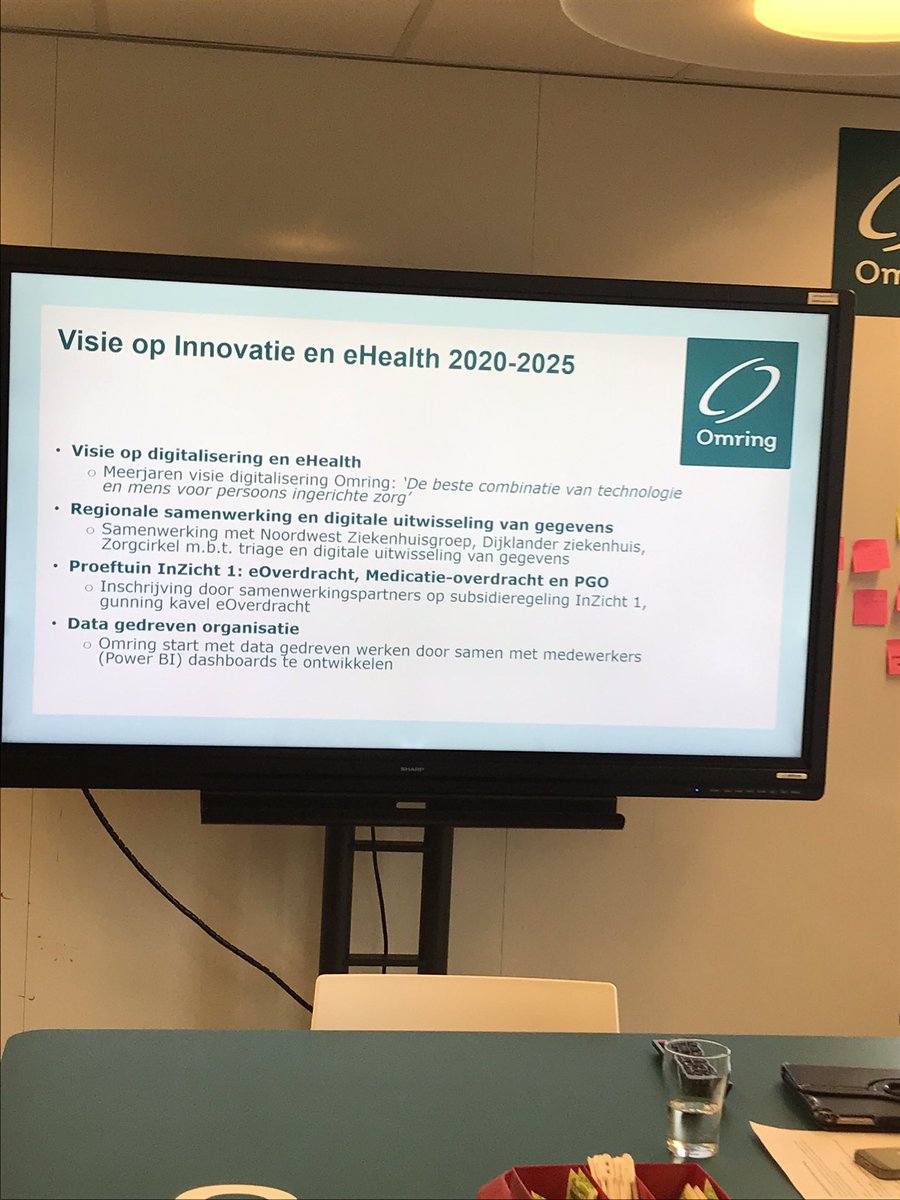 Nu al positief overdonderd door eerste indrukken werkbezoek <a href="/Omring/">Omring</a> in kader van @ehealthwkNL #ehw20 #hetkanwel