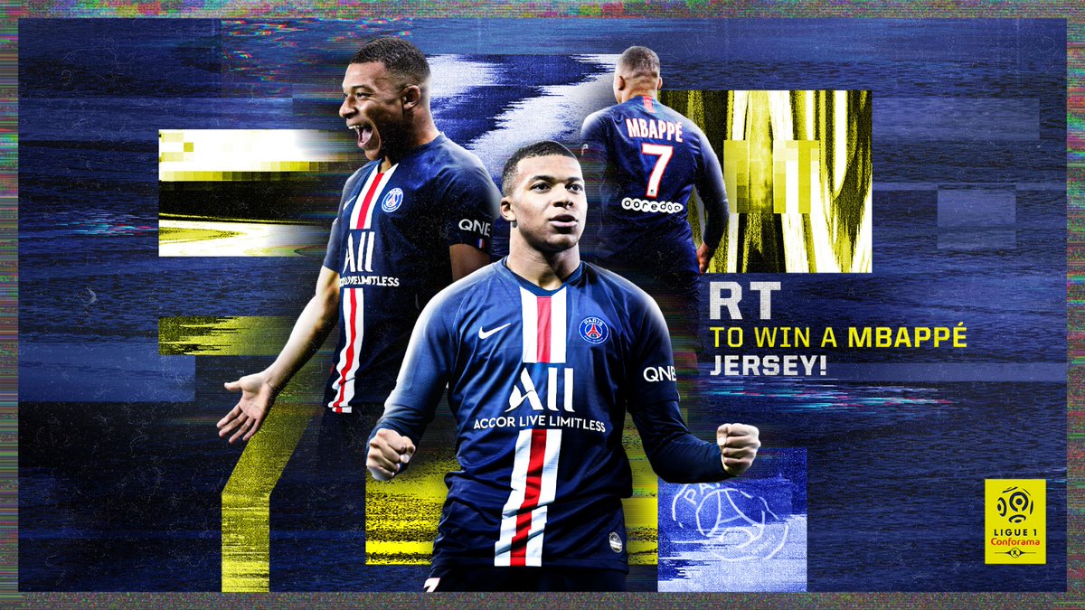 🚨 CONTEST ALERT! 🚨

We're giving away a signed <a href="/KMbappe/">Kylian Mbappé</a> jersey. To enter to win, simply: 

✅ Follow <a href="/Ligue1_ENG/">Ligue 1 English</a> 
✅ RT this tweet

Good luck! 🤞