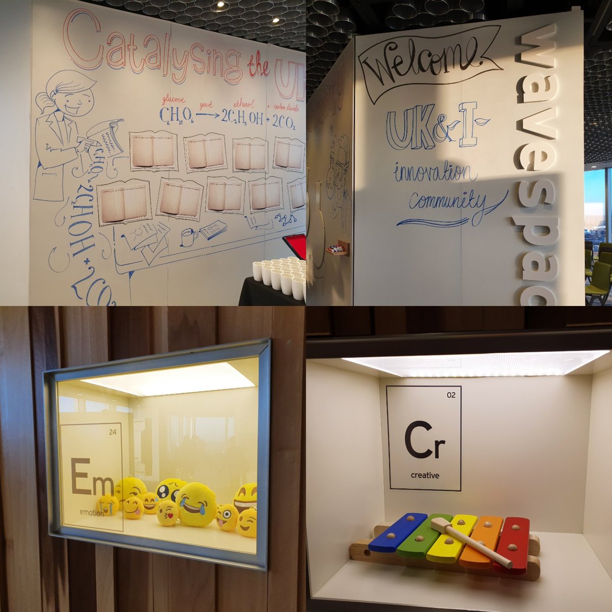 ToriRoberts's tweet photo. Excited to be presenting our last 3 years of innovation on behalf of our teams now and past. Great space at our London Wavespace. #ittakesavillage #innovation #wavespace #eywit #womenintech @jane_philipa @UKIRMHACK https://t.co/HeHSWHOA2a