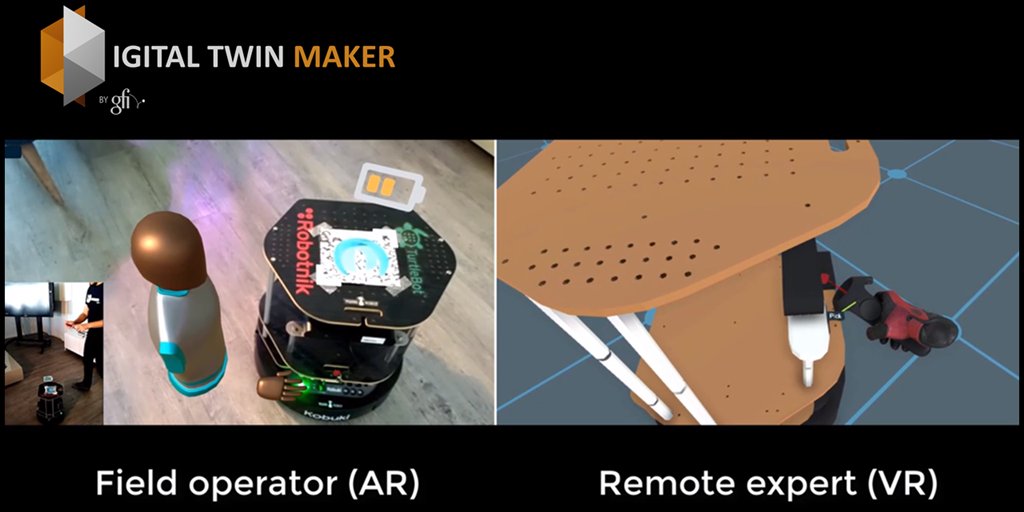 [#GfiEvent] #HumanTechDays à #Tours :
🎙️"Collaborer en #AR/#VR à chaque étape de la vie de vos produits &amp; infrastructures grâce au #DigitalTwin Maker" par <a href="/CasarinJulien/">Casarin Julien</a>, Head #XR de Gfi👉 bit.ly/38MHBPd
 
#innovation #JumeauNumerique #HTD2020 #HumanTechRegion #Gfiouest