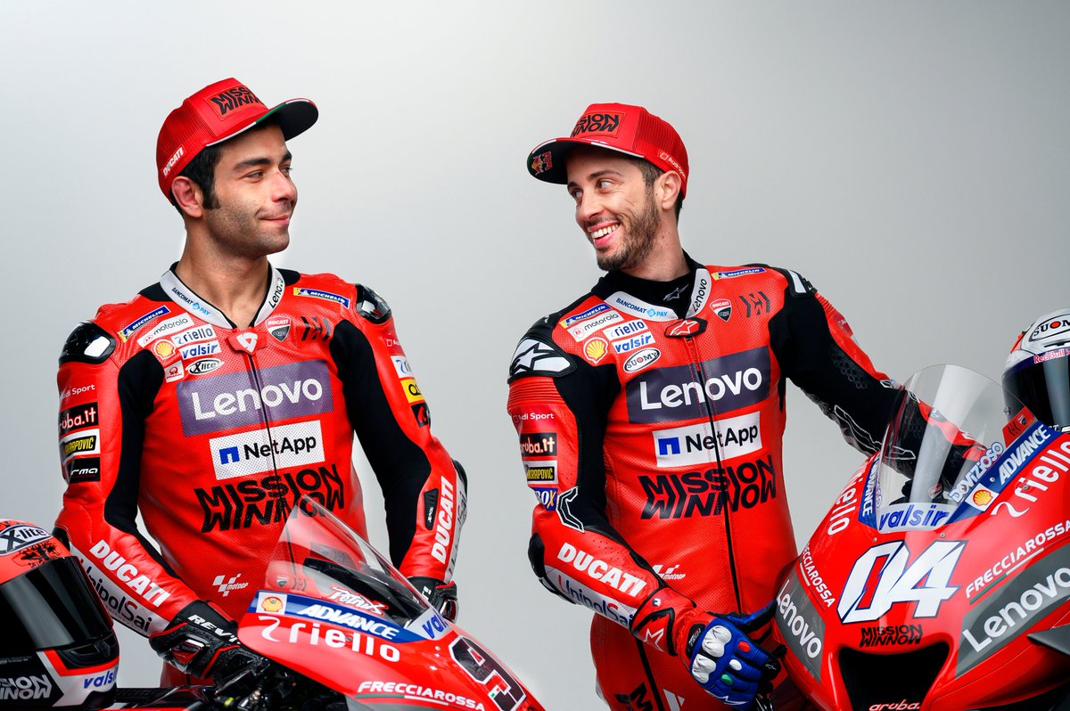 antoniolupo's tweet photo. .@NetApp announced that the company has renewed the official sponsorship of @Ducati for 2020 MotoGP World Championship, continuing to lead with digital transformation in the world’s most important motorcycle competition. #ForzaDucati #NetAppDucati https://t.co/xOZ3TGrsnJ https://t.co/GgFLbKJcI4