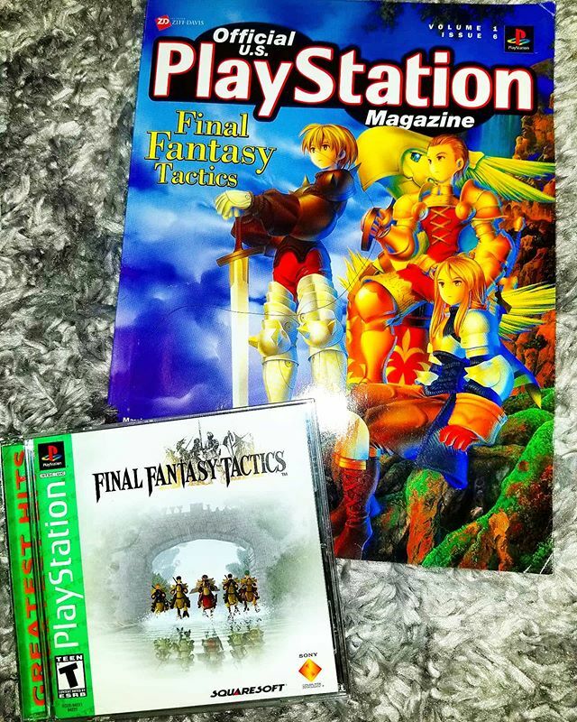 ElHunterVG's tweet photo. HAPPY ANNIVERSARY!!! ⭐
#RPGtuesday goes to:
🍃FINAL FANTASY TACTICS 🍃
Photo by: @select_and_start
##finalfantasytactics
#finalfantasy #squaresoft #squareenix #ps1
FELIZ ANIVERSARIO!!!
~~~~~~~
#NintendoSwitch #videojuegos
#retrocollector #videogame… https://t.co/fC8zeUHdrh https://t.co/sio1OEOZ57