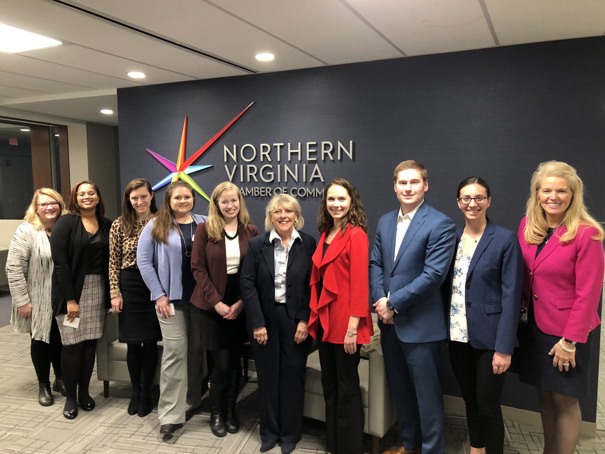 @NOVAChamber NextGenLeadership Council today had lunch with Cathy Lange Human Capital Advisors, Chair @FairfaxEDA Chair @fairfaxfutures talking career development and community leadership #proudboardmember