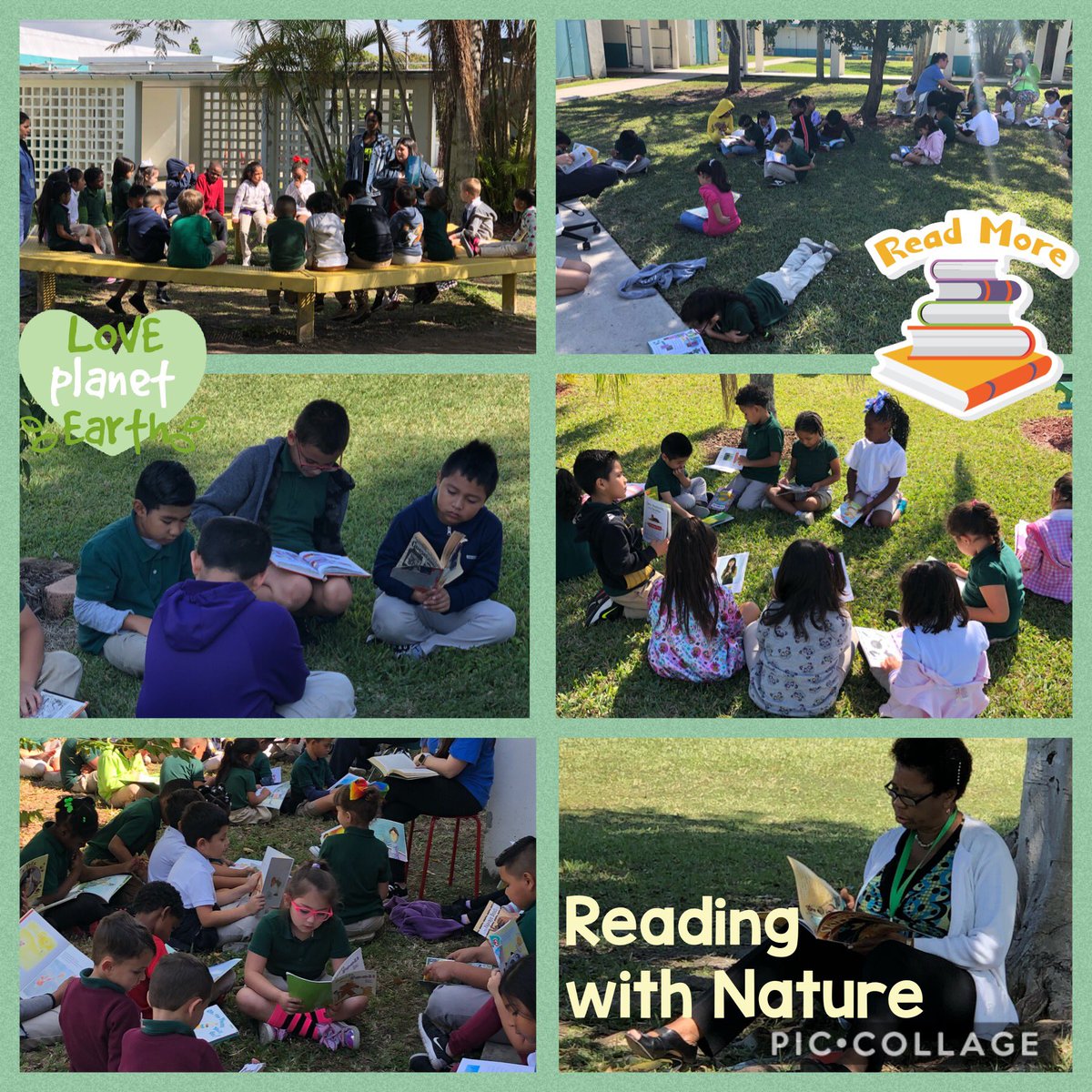 AvocadoAces's tweet photo. Weβre Reading with Nature in celebration of #LiteracyWeek #AvocadosMakingWaves #MDCPSReads @MiamiSup @MDCPS @MDCPSSouth @MDCPSREADING https://t.co/owrBbPftNh