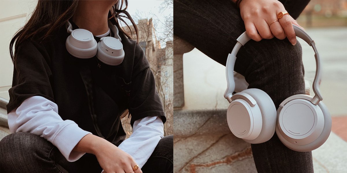 Tune out distractions and march to the beat of your own drum with Surface Headphones.