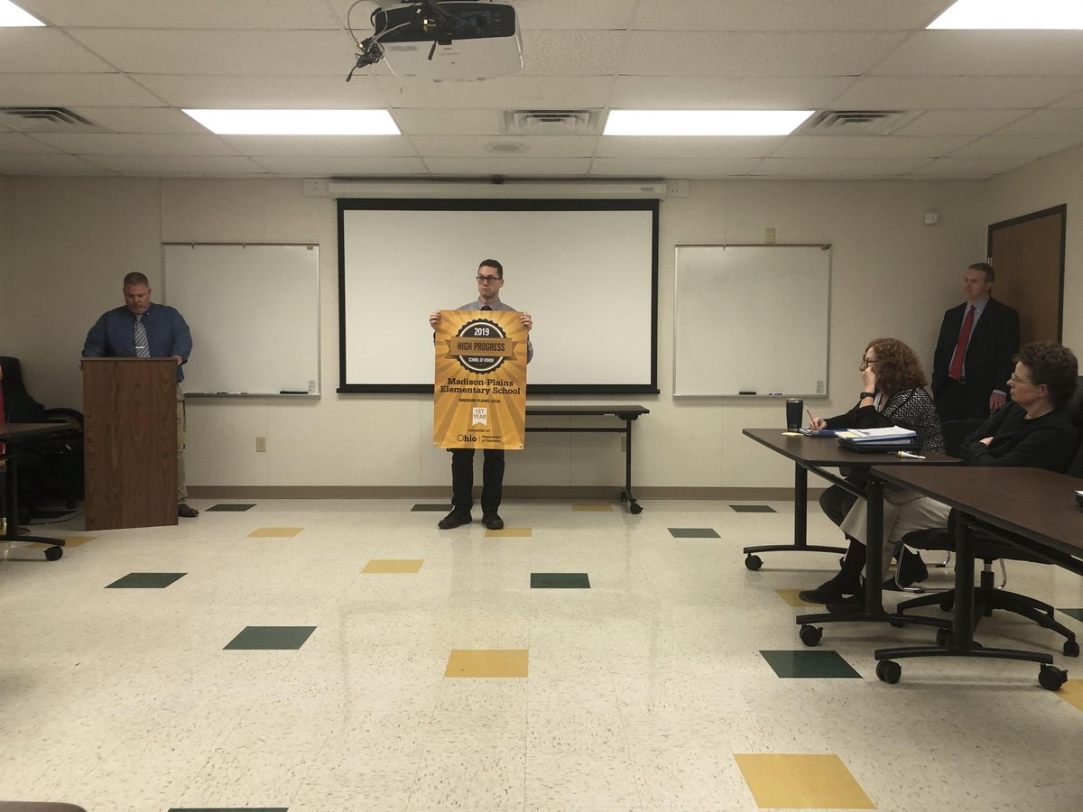 We are so proud of our students and staff for the progress they are making. What an accomplishment!! We earned the 2019 High Progress School of Honor award this past week from the Ohio Department of Education.
