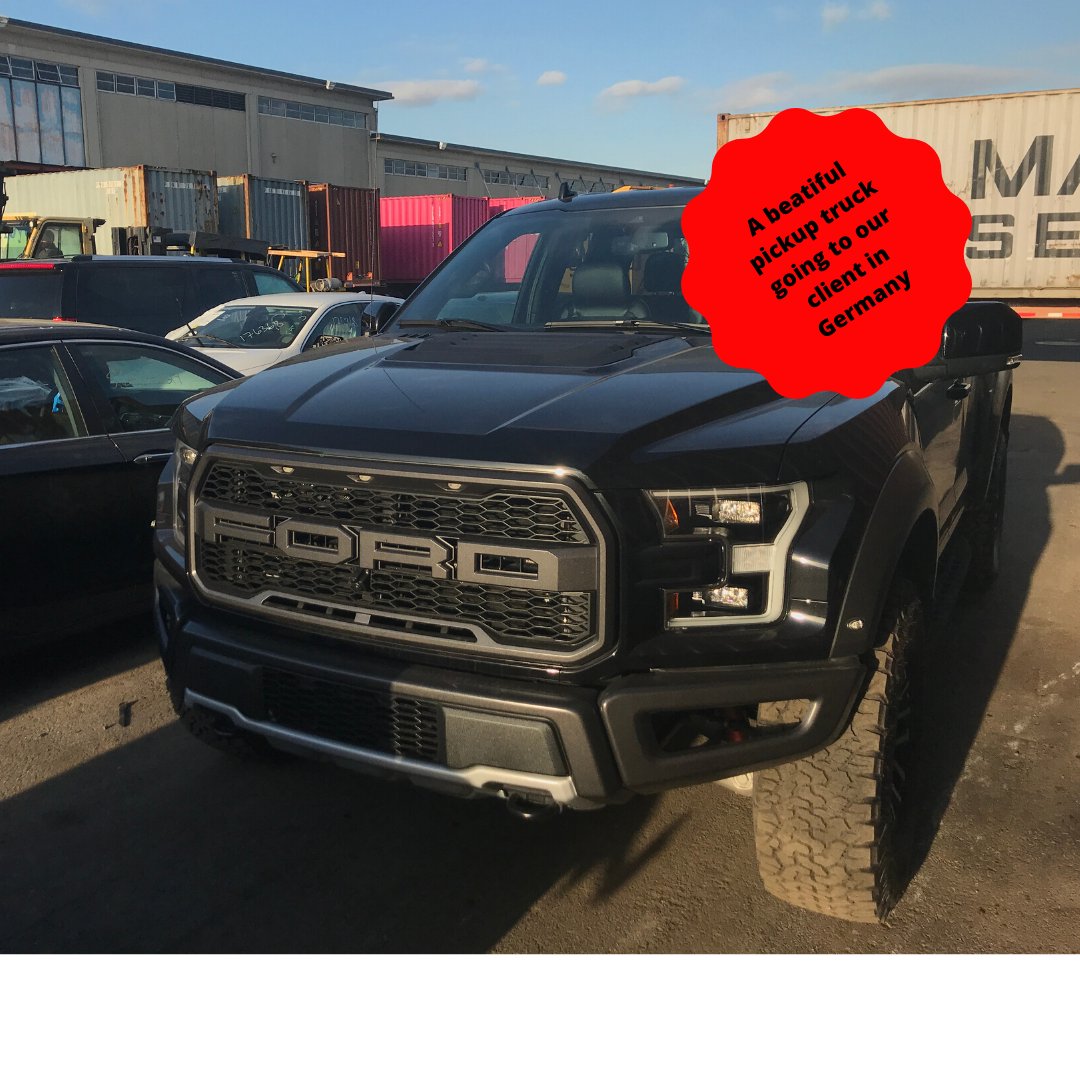 Another day in MTL, multiple containers being loaded to all parts of the world. This pickup truck in particular we are sending to our client in Germany from the USA. #cars #logistics #Bremerhaven #shipping #oceanshipping