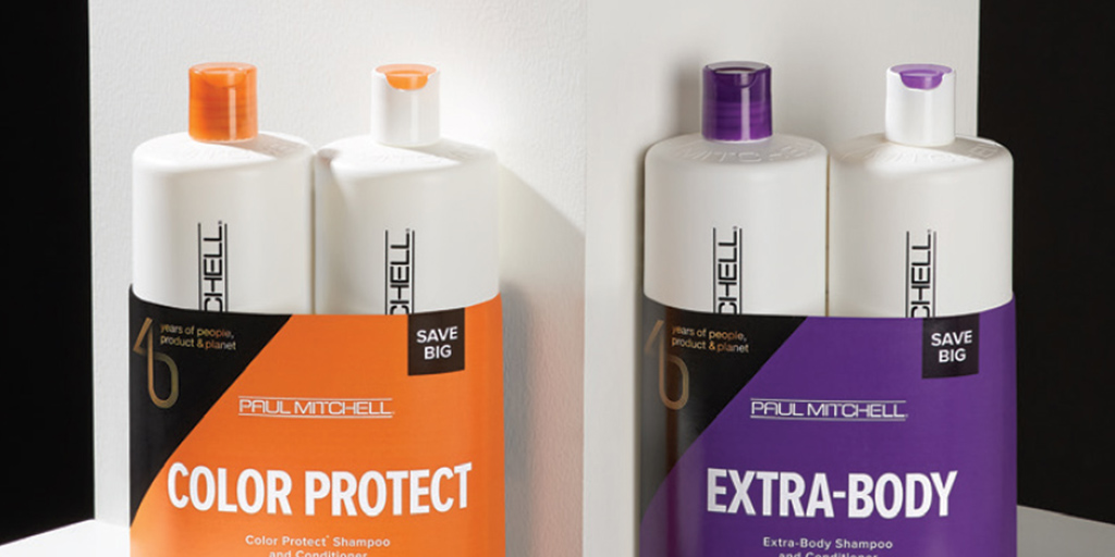 pmtsgreatlakes's tweet photo. This is kind of a big deal (literally). 😉 Save on large hair care duos from Paul Mitchell, MVRCK and Tea Tree for a limited time at a school near you: https://t.co/t11a8Ywf4y #MVRCK #PaulMitchell #PMTS #TeaTreeHairCare https://t.co/jz0pNPzjj5