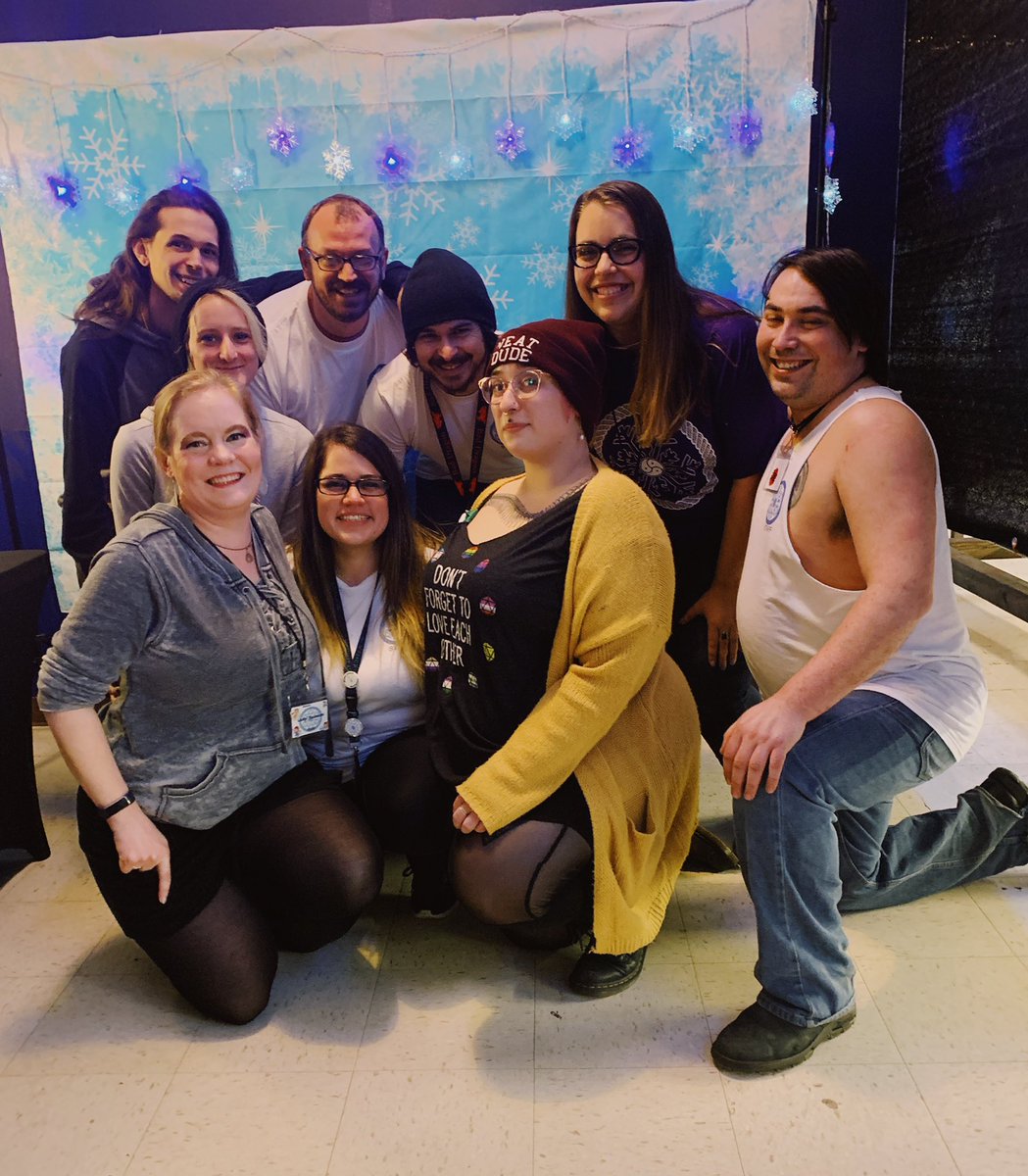 Missing a few staff members and an entire crew of volunteers, but we at Snowbound HQ want to thank everyone who supported us and shared space this weekend. It was an absolute pleasure to serve you and we hope you’ll trust us to do it all again next year! 

❄️The Snowbound Staff