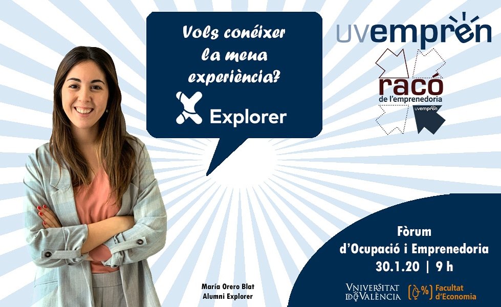 murfhoeth's tweet photo. 🚀💡29 i 30/01 teniu cita al #ForoEmpleoFdE on podreu descobrir les convocatòries i novetats en matèria de #emprenedoria del vicerectorat d'Ocupació i Programes Formatius
📍XIX Fòrum d'#ocupació i #emprenedoria @FdEconomiaUV  @UV_EG
➡Programa: https://t.co/c1PmAcPFno
T'esperem! https://t.co/djcCk83sUy