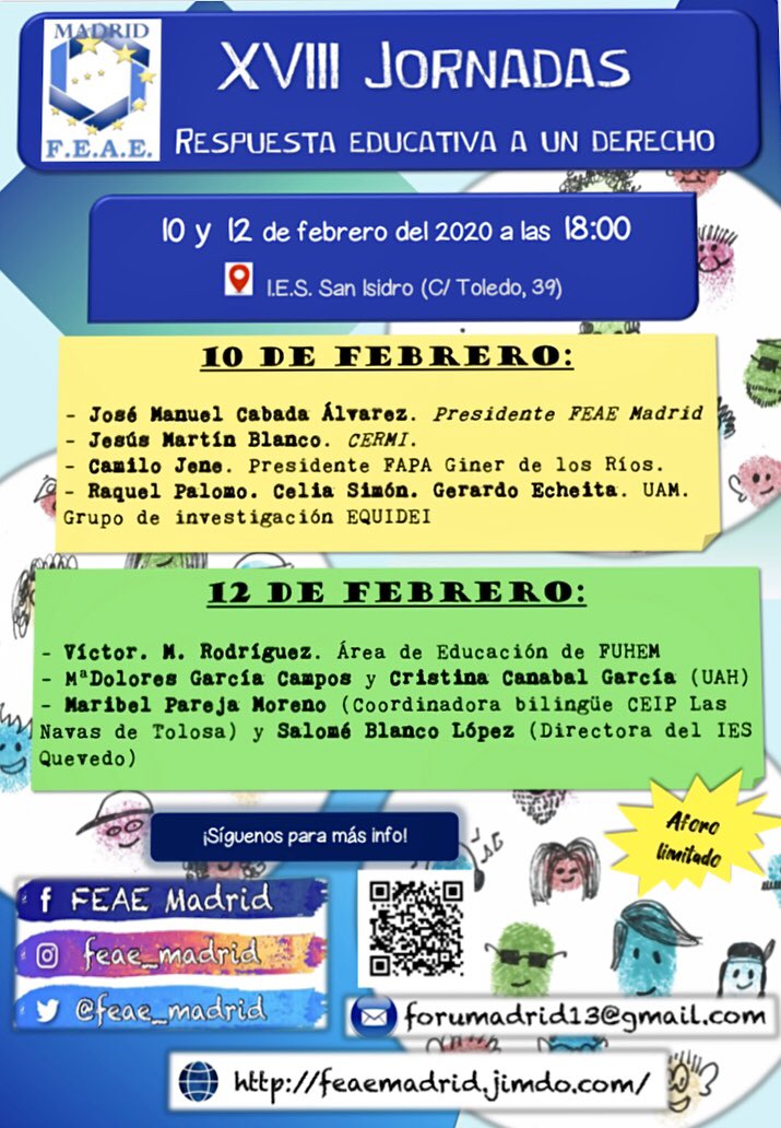 FEAE Madrid tweet media