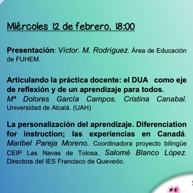 FEAE Madrid tweet media