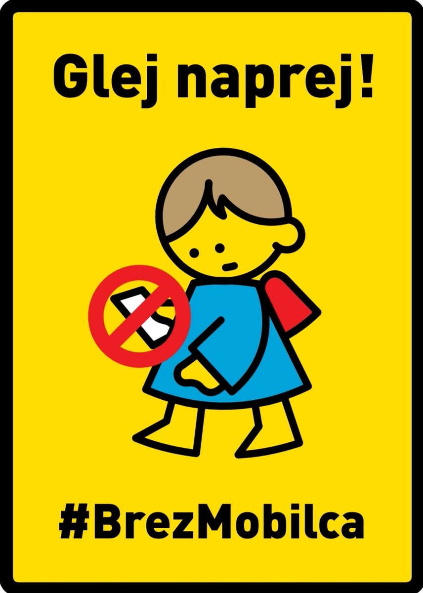 Safer_to_School's tweet photo. #BrezMobilca tudi med hojo 📵 https://t.co/n0lFO5eKw0