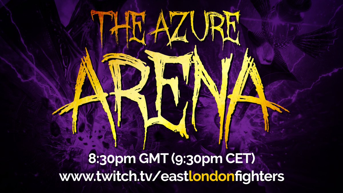 eastlondonFGC's tweet photo. It's almost time for #TheAzureArena!

Be sure to catch tonight's #SoulCaliburVI Raphael tutorial, featuring character specialist @Iona_RoseFGC. 

Join @RedBean_SC in asking all the questions that you need answers to &amp; learn all of Raph's strengths and weaknesses! https://t.co/EnFGXTgNvV