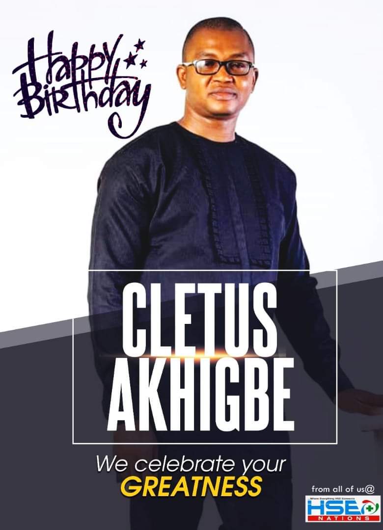 AfriSAFEawards's tweet photo. You are a warm personality, a jolly good fellow. Today we join the HSE Nation and other well wishes to celebrate you. Happy birthday with love.
#Hseprofessional #Safetypractitioners #HSE @9jahsepros @NEBOSHTweets @IOSH_tweets https://t.co/ILiAZXCMWx