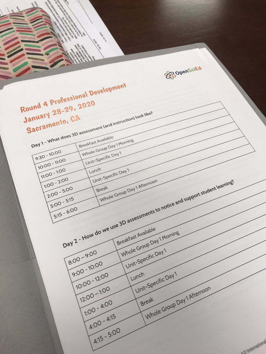 Excited for Round 4 <a href="/OpenSciEd/">OpenSciEd</a> PD! <a href="/dtupper1/">Dave Tupper</a> #CANGSS