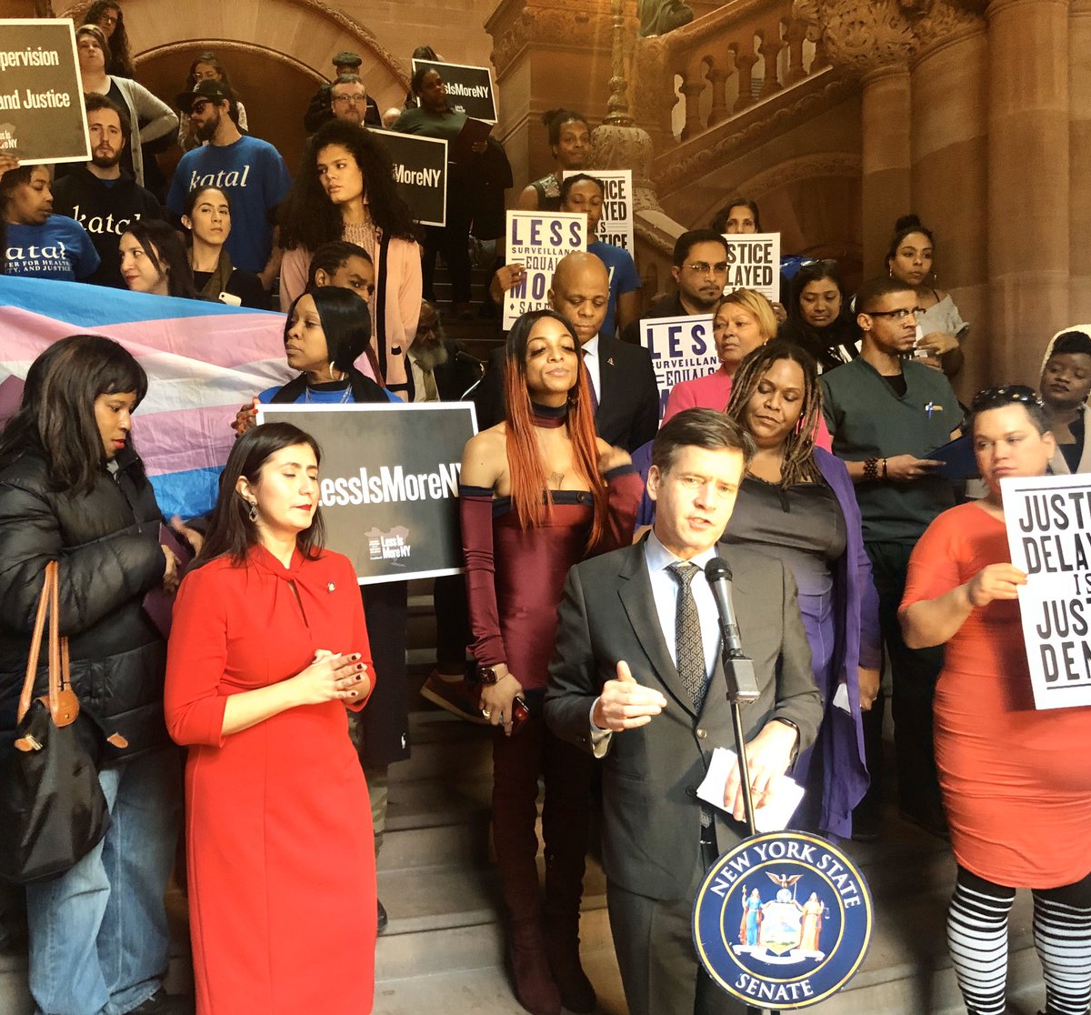 bradhoylman's tweet photo. Trans women of color in our city are being arrested based on nothing more than their appearance. That’s not right. 

We must repeal the ban on “Walking While Trans” so all New Yorkers—no matter their gender identity—can live and travel without fear of harassment https://t.co/Ke9caMapvD