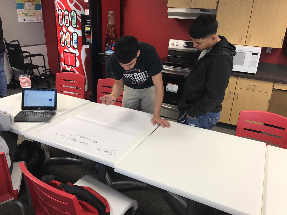 BVCoog13's tweet photo. @HISD_ATMP students from @FurrHS had a chance to meet and discuss perseverance and success. Great conversations and insight from these young men! @CharlesASloan1 #HISDEmpowers #ATMP #AscendingToMen #ATMProject https://t.co/kHChaqfOV1