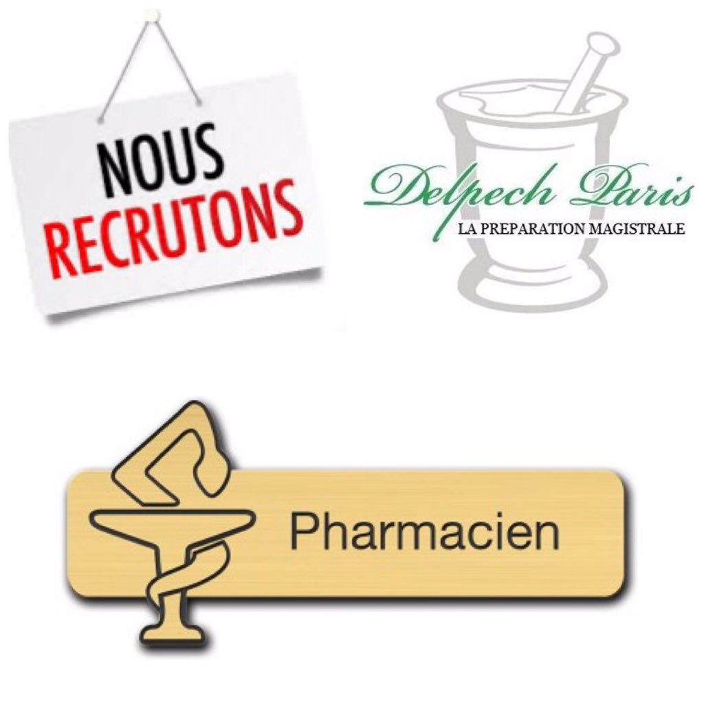 Une belle expérience dans une entreprise dynamique vous tente ? 
La pharmacie Delpech Paris 6ème recherche un(e)  pharmacien(ne) pour son activité de préparatoire. CDD à temps plein du 1er mars au 1er septembre 2020. Horaires attractifs. recrutement@labodelpech.com