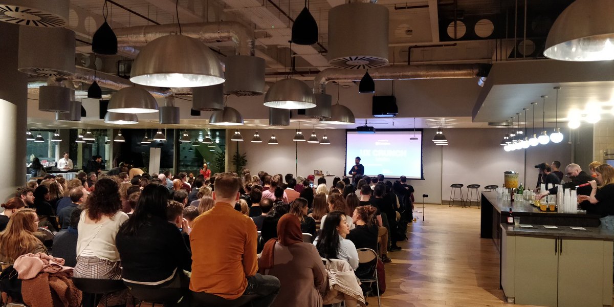 pranavraval87's tweet photo. All set for another #theuxcrunch #DataInformedDesign with @TechCircus_ #OferDeshe from @Tesco
#KhurramAlvi from @AutoTrader_UK
#EmmaDiamond from @FutureGov https://t.co/y7c69n4gve