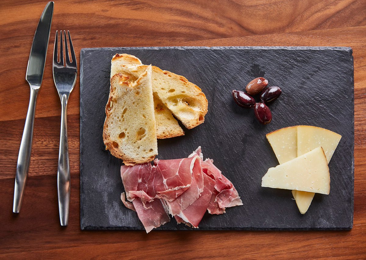 AC__Cleveland's tweet photo. Visit the AC Lounge nightly for a menu of tapas-inspired bites, such as our Artisan Meat &amp; Cheese Plate! Pair it with a signature AC cocktail for perfectly balanced flavor. 🍸 #achotels https://t.co/noS0NQlsIh