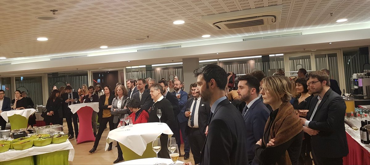 umepfederation's tweet photo. En direct de la cérémonie des voeux du Président MORIN @normandie avec les membres de la Task Force Europe, promotion et défense des intérêts Normands auprès des instances européennes. #aucoeurdeleurope #UnitedKnowHow @EU_Commission https://t.co/Fx3nuVUvcP