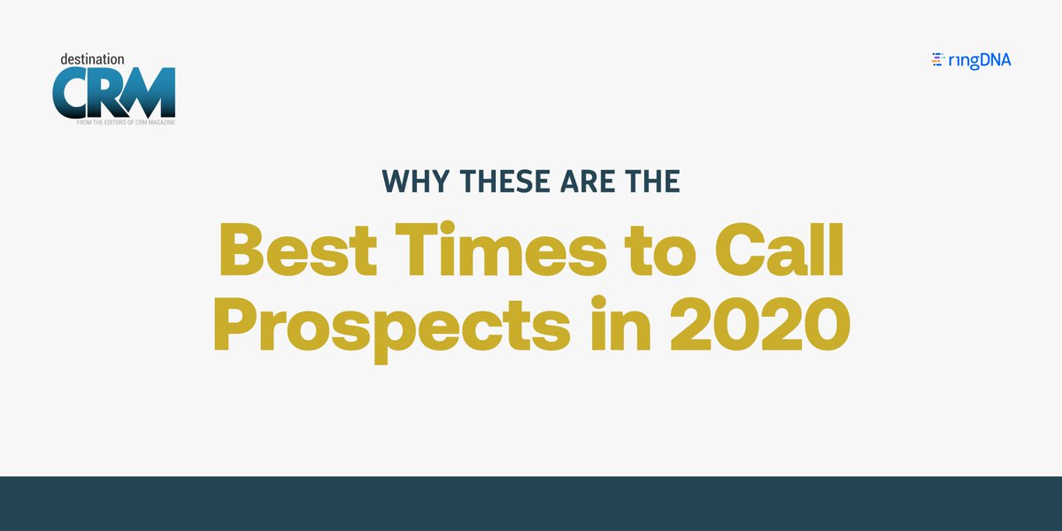 revenue_io's tweet image. When does your sales team make the majority of their calls? According to ringDNA data, the best time to call prospects is at 11 AM. Learn why and see the analysis by @AlexLamascus in @destinationCRM. 
destinationcrm.com/Articles/Web-E…
#ringDNA #Sales #SalesProspecting #SalesData