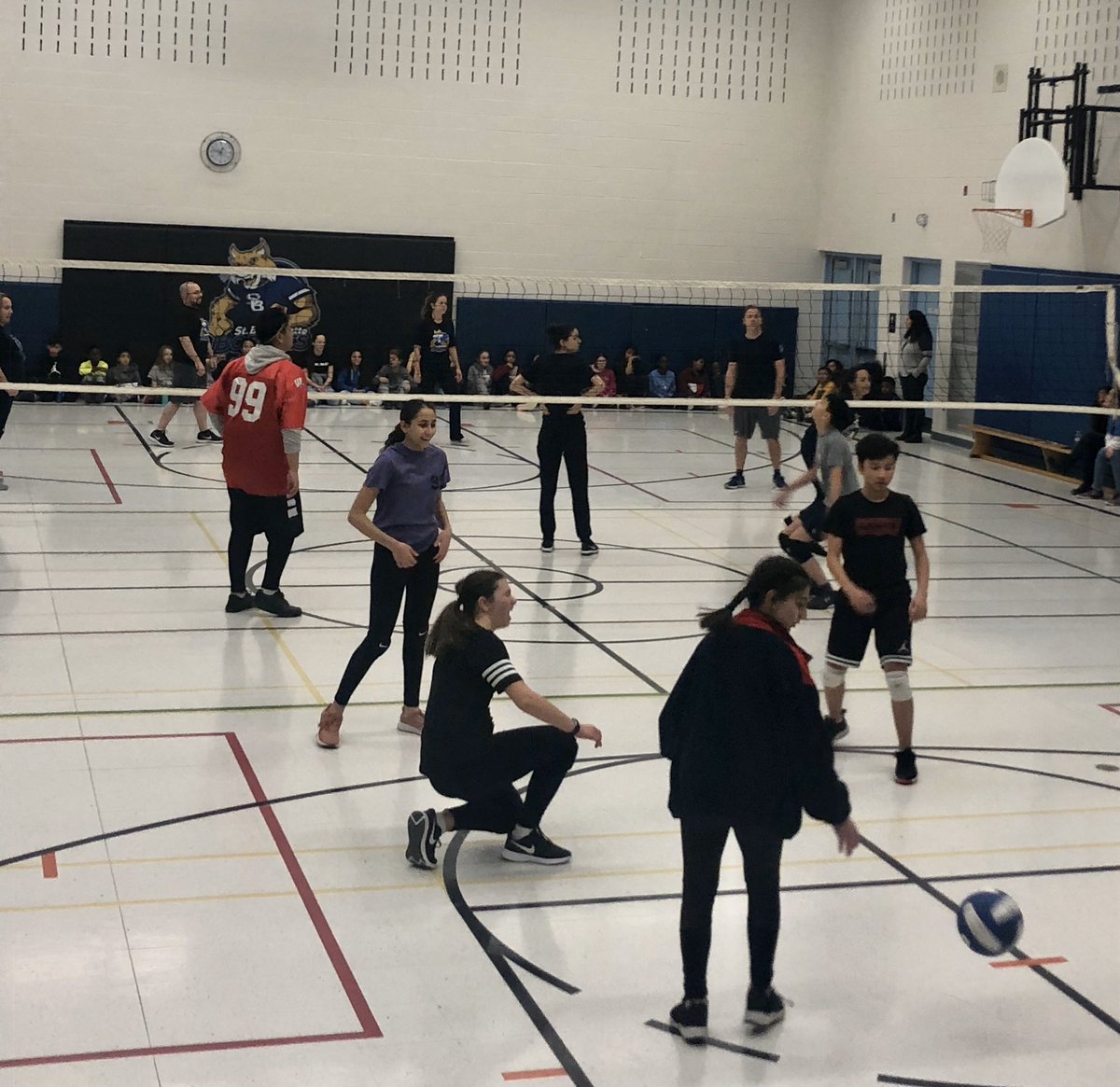 MrsAzizsClass1's tweet photo. Teachers are undefeated once again!Thanks to Ms. Suh, Officer Doherty, @CoutoMr @mrsbermudezabc @MrsStajduhar @WhiddenMrs Miss Braun, @m_monardo and Ms Ragozzino for a great game. And adding to the win, MC Curry @macrury and DJ A-Z @MrsAzizsClass1 for music and whitty commentary. https://t.co/lzoJyoRNPS