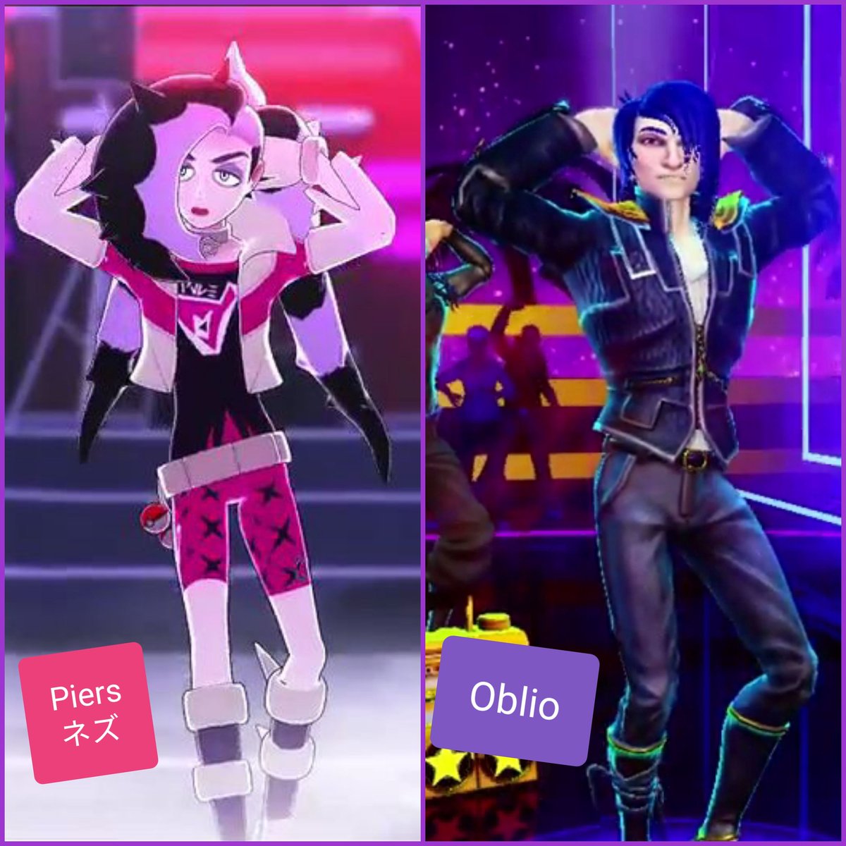 InkMachine27's tweet photo. Same energy ⚡
#PokemonSwordShield #NintendoSwitch #DanceCentral3 #ネズ #Piers #MoreTagsMoreClout https://t.co/z356Xaek8I