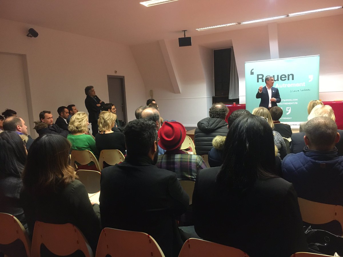 Rencontre <a href="/RouenAutrement/">Rouen Autrement</a> et les commerçants de Rouen. <a href="/jl_louvel/">Jean-Louis LOUVEL</a>