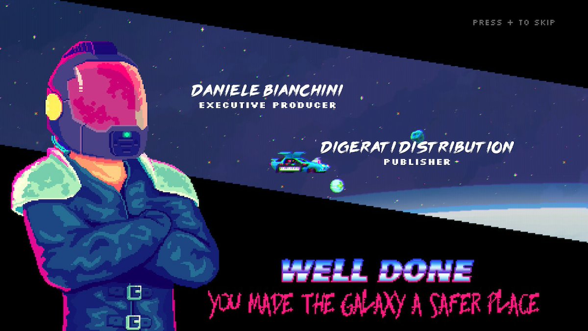 Godlike_Virus's tweet photo. @BlackParadox_FS @FantasticoDev After weeks of trying, shooting, dodging, chip management &amp; experimentation...and perhaps more expletive language than intended... >_> Quantum Black and his gang of Hellraisers are history. ^_^ !!!
#BlackParadox #NintendoSwitch #Shmup https://t.co/eCAmKkDbaf