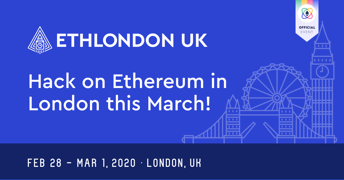 🇬🇧 Applications are OPEN (and filling up) for ETHLondonUK!

💰  £50K + in prizes
🎉  Free for all attendees
📆  Feb 28 - March 1
🏛 8 Northumberland, Winchester

Apply here 👉 ethlondon.com