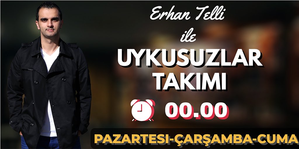 erhantelli1978's tweet photo. Hafta sonları, Galatasaray maçlarının ardından canlı maç yorumu...

Hafta içi ‘uyku ile aram yok’ diyenler için,

Üç gün boyunca sadece futbolu değil, canımızın istediği her şeyi konuşup güleceğimiz yepyeni bir program...

Yoksa siz hala YouTube kanalıma abone olmadınız mı😉 https://t.co/4ZgzhBolcf