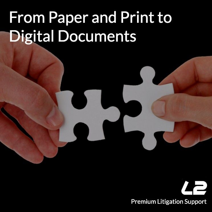 L2 Services for Paper and Print to Digital Documents