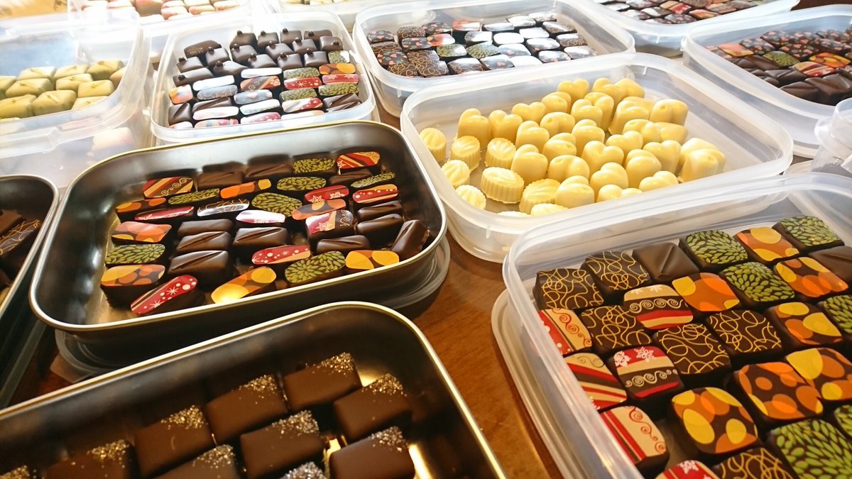 友チョコ作り