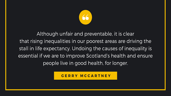 The Long-term monitoring of health inequalities report out today shows that health inequalities remain one of Scotland's biggest challenges. 

Read our response here ➡️ healthscotland.scot/news/2020/janu…
