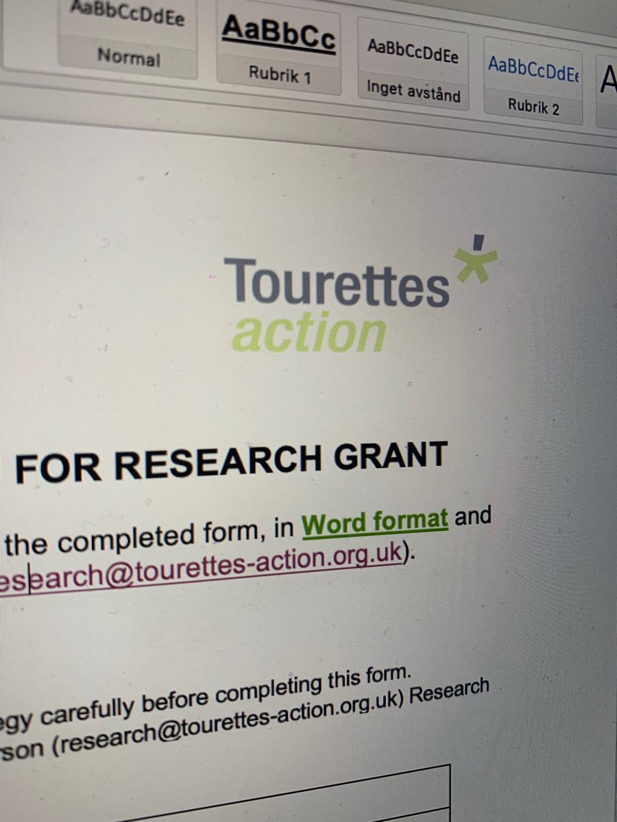 Vi har börjat ge oss på tics och Tourettes. Finns väldigt lite vård för vuxna tyvärr. Söker nu pengar från <a href="/tourettesaction/">Tourettes Action</a> för att utveckla behandling. På barnsidan är redan <a href="/perandren/">Per Andrén</a>, @MataixCols mfl igång.